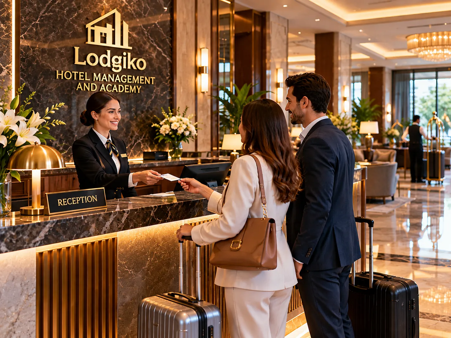 Hotel reception